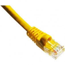 Axiom 7FT CAT5E 350mhz Patch Cable Molded Boot (Yellow) - Category 5e for Network Device - Patch Cable - 7 ft - 1 x - 1 x - Gold-plated Contacts - Yellow - RoHS Compliance C5EMB-Y7-AX
