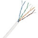 Comprehensive Cat 5e Plenum 350MHz Solid White Bulk Cable 1000ft - Category 5e for Network Device - 1000 ft - Bare Wire - Bare Wire - White - RoHS Compliance C5EP350W-1000