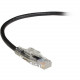 Black Box GigaBase 3 CAT5e 350-MHz Lockable Patch Cable (UTP), Black, 30-ft. (9.1-m) - 30 ft Category 5e Network Cable for Network Device - First End: 1 x RJ-45 Male Network - Second End: 1 x RJ-45 Male Network - Patch Cable - Black C5EPC70-BK-30