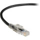 Black Box GigaBase 3 CAT5e 350-MHz Lockable Patch Cable (UTP), Black, 20-ft. (6.0-m) - 20 ft Category 5e Network Cable for Network Device - First End: 1 x RJ-45 Male Network - Second End: 1 x RJ-45 Male Network - Patch Cable - Black C5EPC70-BK-20