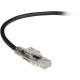 Black Box GigaBase 3 CAT5e 350-MHz Lockable Patch Cable (UTP), Black, 25-ft. (7.6-m) - 25 ft Category 5e Network Cable for Network Device - First End: 1 x RJ-45 Male Network - Second End: 1 x RJ-45 Male Network - Patch Cable - Black C5EPC70-BK-25