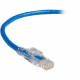 Black Box GigaBase 3 CAT5e 350-MHz Lockable Patch Cable (UTP), Blue, 1-ft. (0.3-m) - 1 ft Category 5e Network Cable for Network Device - First End: 1 x RJ-45 Male Network - Second End: 1 x RJ-45 Male Network - Patch Cable - Blue C5EPC70-BL-01
