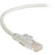 Black Box GigaBase 3 CAT5e 350-MHz Lockable Patch Cable (UTP), White, 6-ft. (1.8-m) - 6 ft Category 5e Network Cable for Network Device - First End: 1 x RJ-45 Male Network - Second End: 1 x RJ-45 Male Network - Patch Cable - White C5EPC70-WH-06