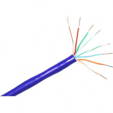 Cp Technologies ClearLinks 1000FT Cat. 6 550MHZ Solid Blue Bulk Cable - Category 6 - 1000ft - Bare Copper - Bulk - Solid - Blue C6-207-4P-BLS