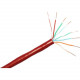 Cp Technologies ClearLinks 1000FT Cat. 6 550MHZ Stranded Red Bulk Cable - Category 6 - 1000ft - Bare Copper - Bulk - Stranded - Red C6-207-4P-RD