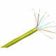 CP Technologies ClearLinks Cable Cat 6 550MHZ 24 AWG Stranded Yellow Bulk Unshielded 1000ft Bare Copper C6-207-4P-YW