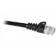 Cp Technologies ClearLinks 25FT Cat. 6 550MHZ Black Molded Snagless Patch Cable - RJ-45 - RJ-45 - 25ft - Black C6-BK-25-M