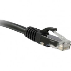 ENET Category 6 Network Cable - 9 ft Category 6 Network Cable for Network Device - First End: 1 x RJ-45 Male Network - Second End: 1 x RJ-45 Male Network - Patch Cable - Black C6-BK-9-ENC