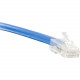 ENET Cat5e Blue 14 Foot Non-Booted (No Boot) (UTP) High-Quality Network Patch Cable RJ45 to RJ45 - 14Ft - Lifetime Warranty C5E-BL-NB-14-ENC
