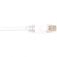 Black Box CAT5e Value Line Patch Cable, Stranded, White, 7-Ft. (2.1-m), 5-Pack - 7 ft Category 5e Network Cable for Network Device - First End: 1 x RJ-45 Male Network - Second End: 1 x RJ-45 Male Network - Patch Cable - White - 5 Pack - RoHS Compliance CA