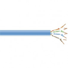Black Box Black Box Connect Cat6 250 MHz Solid Bulk Cable - UTP, Plenum, Blue, 1000 ft. - 1000 ft Category 6 Network Cable for Network Device - First End: 1 x Bare Wire - Second End: 1 x Bare Wire - Blue - TAA Compliance C6-CMP-SLD-BL