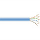 Black Box Black Box Connect Cat6 250 MHz Solid Bulk Cable - UTP, Plenum, Blue, 1000 ft. - 1000 ft Category 6 Network Cable for Network Device - First End: 1 x Bare Wire - Second End: 1 x Bare Wire - Blue - TAA Compliance C6-CMP-SLD-BL