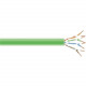 Black Box Black Box Connect Cat6 250 MHz Solid Bulk Cable - UTP, Plenum, Green, 1000-ft. - 1000 ft Category 6 Network Cable for Network Device - First End: 1 x Bare Wire - Second End: 1 x Bare Wire - Green - TAA Compliance C6-CMP-SLD-GN