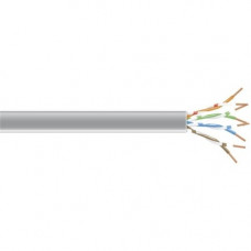 Black Box Black Box Connect Cat6 250 MHz Solid Bulk Cable - UTP, Plenum, Gray, 1000 ft. - 1000 ft Category 6 Network Cable for Network Device - First End: 1 x Bare Wire - Second End: 1 x Bare Wire - Gray - TAA Compliance C6-CMP-SLD-GY