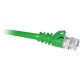 Cp Technologies ClearLinks 03FT Cat. 6 550MHZ Green Molded Snagless Patch Cable - 3 ft Category 6e Network Cable for Network Device - First End: 1 x RJ-45 Male Network - Second End: 1 x RJ-45 Male Network - Patch Cable - Green - RoHS Compliance C6-GR-03-M