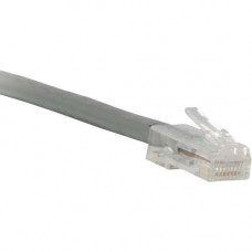 ENET Cat6 Gray 20 Foot Non-Booted (No Boot) (UTP) High-Quality Network Patch Cable RJ45 to RJ45 - 20Ft - Lifetime Warranty C6-GY-NB-20-ENC