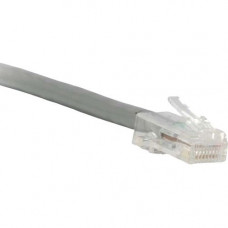 ENET Cat6 Gray 35 Foot Non-Booted (No Boot) (UTP) High-Quality Network Patch Cable RJ45 to RJ45 - 35Ft - Lifetime Warranty C6-GY-NB-35FT-ENC
