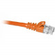 Cp Technologies ClearLinks 03FT Cat. 6 550MHZ Orange Molded Snagless Patch Cable - 3 ft Category 6e Network Cable for Network Device - First End: 1 x RJ-45 Male Network - Second End: 1 x RJ-45 Male Network - Patch Cable - Orange - RoHS Compliance C6-OR-03