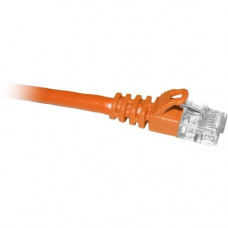 ENET Cat6 Orange 6 Inch Patch Cable with Snagless Molded Boot (UTP) High-Quality Network Patch Cable RJ45 to RJ45 - 6in - Lifetime Warranty C6-OR-6IN-ENC