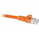 ENET Cat5e Orange 25 Foot Patch Cable with Snagless Molded Boot (UTP) High-Quality Network Patch Cable RJ45 to RJ45 - 25Ft - Lifetime Warranty C5E-OR-25-ENC