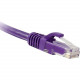 ENET Cat5e Purple 10 Foot Patch Cable with Snagless Molded Boot (UTP) High-Quality Network Patch Cable RJ45 to RJ45 - 10Ft - Lifetime Warranty C5E-PR-10-ENC