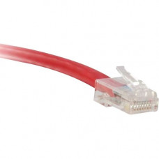 ENET Cat5e Red 50 Foot Non-Booted (No Boot) (UTP) High-Quality Network Patch Cable RJ45 to RJ45 - 50Ft - Lifetime Warranty C5E-RD-NB-50-ENC