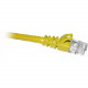 ENET Cat6 Yellow 6 Inch Patch Cable with Snagless Molded Boot (UTP) High-Quality Network Patch Cable RJ45 to RJ45 - 6in - Lifetime Warranty C6-YL-6IN-ENC