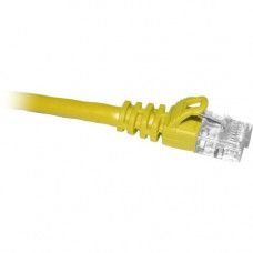 Cp Technologies ClearLinks 03FT Cat. 6 550MHZ Yellow Molded Snagless Patch Cable - RJ-45 Male Network - RJ-45 Male Network - 3ft - Yellow C6-YW-03-M