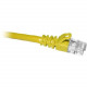 Cp Technologies ClearLinks 03FT Cat. 6 550MHZ Yellow Molded Snagless Patch Cable - RJ-45 Male Network - RJ-45 Male Network - 3ft - Yellow C6-YW-03-M