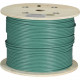 Black Box GigaTrue Cat.6a S/FTP Network Cable - 1000 ft Category 6a Network Cable for Network Device - Bare Wire - Bare Wire - 10 Gbit/s - Shielding - CM - 26 AWG - Green - TAA Compliant C6ABC50S-STR-GN-1000