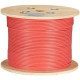 Black Box CAT6A 500-MHz Bulk Cable - F/UTP, Plenum, Solid, Red, 1000-ft. - 1000 ft Category 6a Network Cable for Network Device - Bare Wire - Bare Wire - 1.25 GB/s - Shielding - Solid Red - TAA Compliance C6ABC51S-RD-1000