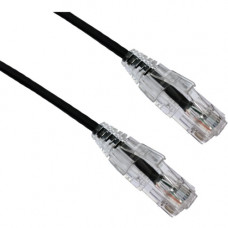 Axiom 8FT CAT6A BENDnFLEX Ultra-Thin Snagless Patch Cable - 8 ft Category 6a Network Cable for Network Device - First End: 1 x RJ-45 Male Network - Second End: 1 x RJ-45 Male Network - 1.25 GB/s - Patch Cable - Shielding - Gold Plated Contact - TAA Compli