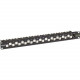 Black Box GigaTrue CAT6A Staggered Blank Patch Panel, 24-Port, 1U - 24 x RJ-45 - 24 Port(s) - 24 x RJ-45 - 24 x RJ-11 - 1U High - 19" Wide - Rack-mountable - TAA Compliance C6AMP70-24