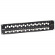 Black Box GigaTrue CAT6A Staggered Blank Patch Panel, 48-Port, 2U - 48 x RJ-45 - 48 Port(s) - 48 x RJ-45 - 48 x RJ-11 - 2U High - 19" Wide - Rack-mountable - TAA Compliance C6AMP70-48