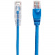 Black Box Slim-Net Cat.6 UTP Patch Network Cable - 4 ft Network Cable for Network Device - First End: 1 x RJ-45 Male Network - Second End: 1 x RJ-45 Male Network - Patch Cable - Blue C6PC28-BL-04