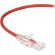 Black Box CAT6A UTP Slim-Net Patch Cable, 28AWG, 500-MHz, PVC - 14.76 ft Category 6a Network Cable for Patch Panel, Network Device - First End: 1 x RJ-45 Male Network - Second End: 1 x RJ-45 Male Network - Patch Cable - Red C6APC28-RD-15