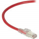Black Box GigaTrue 3 Cat.6a Patch Netwok Cable - 15 ft Category 6a Network Cable for Network Device, Patch Panel - First End: 1 x RJ-45 Male Network - Second End: 1 x RJ-45 Male Network - Patch Cable - Shielding - Red C6APC80S-RD-15