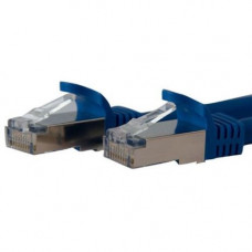 Startech.Com 7 ft Cat6a Patch Cable - Shielded (STP) - Blue - 10Gb Snagless Cat 6a Ethernet Patch Cable - Category 6a - 7 ft - 1 x RJ-45 Male Network - 1 x RJ-45 Male Network - Blue - RoHS Compliance C6ASPAT7BL
