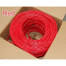 Bytecc Category 6 Bulk Cable, 1000 Feet - 1000 ft Category 6 Network Cable for Network Device - Bare Wire - Bare Wire - Shielding - Red C6E-1000R