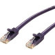 Bytecc C6EB Cat.6 UTP Patch Network Cable - 1 ft Category 6 Network Cable for Network Device - First End: 1 x RJ-45 Male Network - Second End: 1 x RJ-45 Male Network - Patch Cable - Purple - RoHS Compliance C6EB-1P