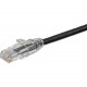 Axiom Cat.6 UTP Patch Network Cable - 1.50 ft Category 6 Network Cable for Network Device, Patch Panel, Switch, Router, Hub, Media Converter - First End: 1 x RJ-45 Male Network - Second End: 1 x RJ-45 Male Network - Patch Cable - Black, Clear C6MB-K18IN-A