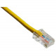 Axiom Cat.6 UTP Patch Network Cable - 10 ft Category 6 Network Cable for Network Device - First End: 1 x RJ-45 Male Network - Second End: 1 x RJ-45 Male Network - Patch Cable - Gold Plated Connector - Yellow C6NB-Y10-AX