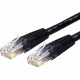 Startech.Com 100ft CAT6 Ethernet Cable - Black Molded Gigabit CAT 6 Wire - 100W PoE RJ45 UTP 650MHz - Category 6 Network Patch Cord UL/TIA - 100ft Black CAT6 Ethernet cable delivers Multi Gigabit 1/2.5/5Gbps & 10Gbps up to 160ft - 650MHz - Fluke teste