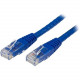 Startech.Com 10ft CAT6 Ethernet Cable - Blue Molded Gigabit CAT 6 Wire - 100W PoE RJ45 UTP 650MHz - Category 6 Network Patch Cord UL/TIA - 10ft Blue CAT6 Ethernet cable delivers Multi Gigabit 1/2.5/5Gbps & 10Gbps up to 160ft - 650MHz - Fluke tested to
