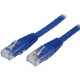 Startech.Com 1 ft. CAT6 Cable - 10 Pack - Blue CAT6 Ethernet Cords - Molded RJ45 Connectors - ETL Verified - 24 AWG (C6PATCH1BL10PK) - 1 ft CAT6 cable pack meets all Category 6 patch cable specifications - CAT 6 cable has 100% copper & foil-shielded t