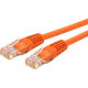 Startech.Com 50ft CAT6 Ethernet Cable - Orange Molded Gigabit CAT 6 Wire - 100W PoE RJ45 UTP 650MHz - Category 6 Network Patch Cord UL/TIA - 50ft Orange CAT6 Ethernet cable delivers Multi Gigabit 1/2.5/5Gbps & 10Gbps up to 160ft - 650MHz - Fluke teste