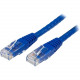 Startech.Com 5ft CAT6 Ethernet Cable - Blue Molded Gigabit CAT 6 Wire - 100W PoE RJ45 UTP 650MHz - Category 6 Network Patch Cord UL/TIA - 5ft Blue CAT6 Ethernet cable delivers Multi Gigabit 1/2.5/5Gbps & 10Gbps up to 160ft - 650MHz - Fluke tested to A