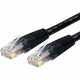 Startech.Com 3ft CAT6 Ethernet Cable - Black Molded Gigabit CAT 6 Wire - 100W PoE RJ45 UTP 650MHz - Category 6 Network Patch Cord UL/TIA - 3ft Black CAT6 Ethernet cable delivers Multi Gigabit 1/2.5/5Gbps & 10Gbps up to 160ft - 650MHz - Fluke tested to
