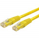 Startech.Com 4ft CAT6 Ethernet Cable - Yellow Molded Gigabit CAT 6 Wire - 100W PoE RJ45 UTP 650MHz - Category 6 Network Patch Cord UL/TIA - 4ft Yellow CAT6 Ethernet cable delivers Multi Gigabit 1/2.5/5Gbps & 10Gbps up to 160ft - 650MHz - Fluke tested 