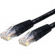 Startech.Com 5ft CAT6 Ethernet Cable - Black Molded Gigabit CAT 6 Wire - 100W PoE RJ45 UTP 650MHz - Category 6 Network Patch Cord UL/TIA - 5ft Black CAT6 Ethernet cable delivers Multi Gigabit 1/2.5/5Gbps & 10Gbps up to 160ft - 650MHz - Fluke tested to